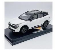 ZHRDWE Toy Car 1:18 For Kia Sportage Spirtage SUV Off-Road Vehicle DiecastMetal Model Car Adult Hobby Collect Display