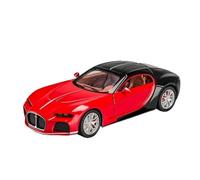 ZHRDWE Toy Car 1:24 For Bugatti Atlantic Sport Car Toy Model Alloy Diecast Sound Light Vehicle Toys And Hobbies(Red)