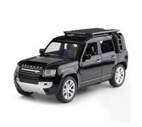 ZHRDWE Toy Car 1:24 For Defender 110 SUV Alloy Diecast Toy Car Model Off-Road Vehicle Souvenir Display Christmas Birthday Gift(Black)