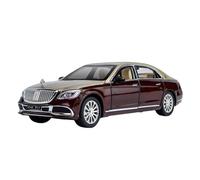 ZHRDWE Toy Car 1:24 For Maybach S600 S650 Deluxe Edition Toy Car Model Indoor And Outdoor Gaming(Red)