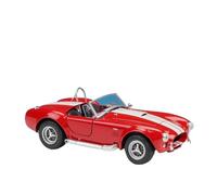 ZHRDWE Toy Car 1:24 For Shelby Cobra 427 S/C 1965 Alloy Sports Car Model Diecasts Vehicles Gift For Boys And Teens(Red)