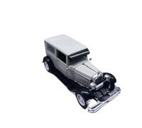 ZHRDWE Toy Car 1/32 For Alloy Classic Old Die-Cast Miniature Model Classic Car Static Display Gifts(Gray)