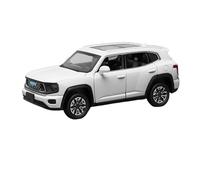 ZHRDWE Toy Car 1:32 For Haval Second Generation Dargo Toy Car Model Diecast Miniature Vehicles Indoor And Outdoor Gaming(White)