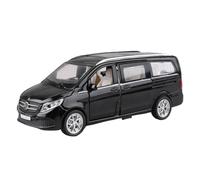 ZHRDWE Toy Car 1:32 For V260 MPV White Black Scale Diecast Model Toy Car Indoor And Outdoor Gaming Gift(Black)