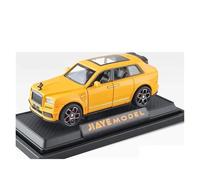 ZHRDWE Toy Car 1:36 For Scale Wheel Rolls Royces Cullinan SUV Pull Back Vehicle Alloy Toy Diecast Car Metal Model(Yellow)