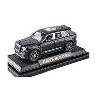 ZHRDWE Toy Car 1:36 For Scale Wheel Rolls Royces Cullinan SUV Pull Back Vehicle Alloy Toy Diecast Car Metal Model(Black)