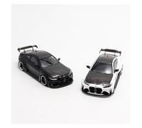 ZHRDWE Toy Car 1:64 For BMW M4 Static Collection Diecast Model Car Souvenir Display Toy Vehicle Gift(Gray)