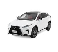 ZHRDWE Toy Car Die-cast Metal 1:18 Lexus RX200T White Luxury Off-road Vehicle Model Desktop Ornament Gift