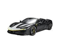 ZHRDWE Toy Car For Ferrari SF90 Die Cast Metal 1:18 Supercar Collection Desktop Display Vehicle Model