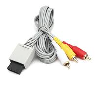 ZHROKNM 50pcs Universal Cable For Nintendo Wii Controller Console,Audio Video Av Cable Cord Composite For Will