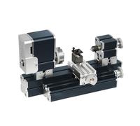 ZHRUI 50mm Galvanized Miniature Teaching Metal Lathe 36W Center 20000RPM for Processing Aluminum, Wood, Plastic Materials (Style Enhancement)