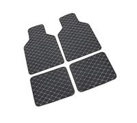 ZHSDMB 4PC Car Mats for Nissan Serena C25 2002-2010, Waterproof Durable Car Floor Mats Easy To Clean with Anti Slip Backing All-Weather Protection,White^A