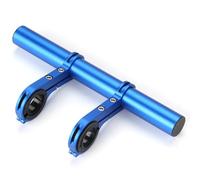 ZHSDMB Bike Extension Mount for Giant Glory Advanced Halfway Iguana Langma Advanced SL Newing, Multifunctional Bike Handlebar Extender, for Bicycle Light, Phone Mount, Action Camera,B-Blue