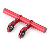 ZHSDMB Bike Extension Mount for Trek KRX L500 Lex Lush Madone Madone SL Madone SSL Madonna, Multifunctional Bike Handlebar Extender, for Bicycle Light, Phone Mount, Action Camera,C-Red
