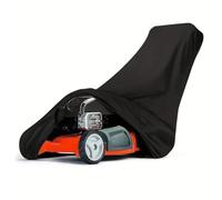 ZHSDMB Lawnmower Cover for Wolf Garten A 400 E, Waterproof UV-Resistant and Dustproof Belt Drawstring Suitable for Most Push Lawnmowers