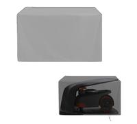 ZHSDMB Robot Lawn Mower Cover for Einhell FREELEXO 450 BT, Waterproof Oxford Fabric Protection for Robotic Lawnmowers Outdoor Dust Cover,Grey