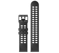 ZHSHYS 22mm Silicone Strap with Hole for Garmin fenix5/5 PLUS/6/6 pro Sport Band for Forerunner 945/Instinct Esports/MARQ Golfer(Black gray) (Army Green Gray 22mm)
