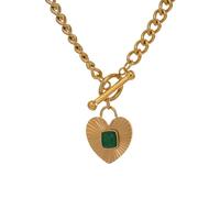 ZHSHYS Accessories Romantic Heart Necklace For Girls, Sterling Silver Eternal Love Heart Charm Choker - Heart Necklace, Locket Necklace For Women Birthday Valentine s