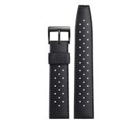 ZHSHYS Premium-Grade Fluorine Rubber Watch Band For Seiko SRP777J1 Waterproof Diving Bracelet For Omega For Mido Strap 20mm 22mm(Army green SK,22mm) (Orange Bk 20mm)