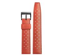 ZHSHYS Premium-Grade Fluorine Rubber Watch Band For Seiko SRP777J1 Waterproof Diving Bracelet For Omega For Mido Strap 20mm 22mm(Army green SK,22mm) (Orange Bk 20mm)