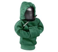 ZHSMS Gear Shift Hoodie, Universal Car Gear Shift Knob Cover, Funny Sweater Shifter Hoodie, 4.7 Inch Gear Stick Hoodie Protector Decoration(Army Green)