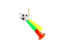 ZHSOAO 30PCS Horns Soccer Fan Trumpet Emergency Whistle Sporting Events Plastic Fall Prevention Football Noise Makers for Sports Fan Cheering(19cm)