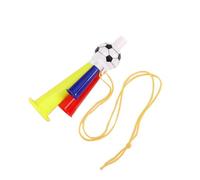 ZHSOAO 50pcs Sports Cheering Whistle Competition Atmosphere Props Trumpet Football Modeling Creative Horn Team Gadgets for Sports Fan Cheering