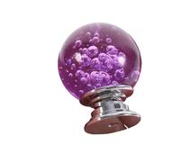 ZHSOAO 6Pcs Crystal Ball Shape Door Handle for Cabinet Door