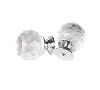 ZHSOAO 8pcs 20mm 30mm 40mm 50mm Crystal for Cabinet Door