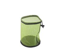 ZHSOAO Golf Ball Bag Drawstring Pouch Can Hold 12/25/50 Balls Multipurpose Sports Mesh Net Portable Organizer Accessories for Tennis Pickleball Golf(Green,S)
