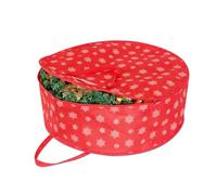 ZHSX Waterproof Christmas Xmas Wreath Storage Bag Tear Resistant, Xmas Wreath Storage Container Box, 92*20cm Wreath Container Bag for Christmas Decorations Wreaths & Garland Storage Bag