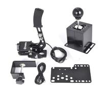 ZHSYMX PC Racing Game USB Handbrake and Racing Simulator Shifter with Thrustmaster T300RS/GT 7+R For Logitech G29 G27 G25 G920