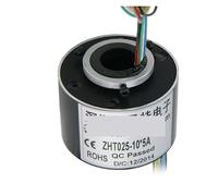 ZHT025-10R5A Through hole conductive slip ring with unlimited rotation