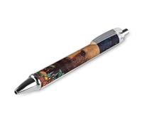 ZHTRJT Sloth Cello Player Ballpoint Pen Retractable Ball Pen Writing Pens Work Pen for Office School Supplies 1 PCS