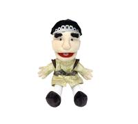 (Zhu, 50cm/19.69in) Chef Junior Jeffy Cartoon Hand Puppet Plush Toy Soft Stuffed Doll Gift Puppet