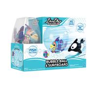 Zhu Zhu Aquarium Starter Set with Fish (Bubble Ball & Surfboard ), Multi
