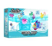 John Adams Zhu Zhu Pets Aquarium Coral Reef Tunnel Playset (Fish Sold Separately) | Electronic Land-Swimming Pets for Kids | Mess-Free Adventure Toy | Connects to All Zhu Zhu Playsets | Ages 4+