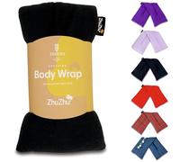 Zhu-Zhu Unscented Body Wrap Wheat Bags Microwavable - Navy Fleece Heat Therapy Hot Pack - Microwave Heat Pad Soothing Wheat Bag
