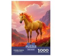 Zhua Huang Fei Dian, 1000-piece Puzzle, Leisure And Mental Challenge in One, Perfect for Collectors Or Art Lovers, Suitable for Ages 10+, Horse, 70x50cm/1000pcs