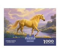 Zhua Huang Fei Dian, 1000-piece Puzzle, Leisure And Mental Challenge in One, Perfect for Collectors Or Art Lovers, Suitable for Ages 10+, Horse, 70x50cm/1000pcs