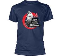 ZHUANG Dad's Army 'We're Doomed' T-Shirt Navy Blue L