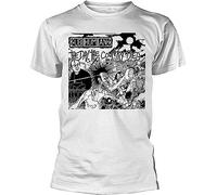 ZHUANG Subhumans The Day The Country Died T-Shirt Punk Anarchy Crass White S