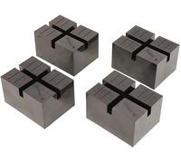 ZhuanYi Mr Pinch-Weld Blocks 4pcs，Jack Bracket pad Adapter Universal Slotted Frame Guide Rail clamp Welding Protector。