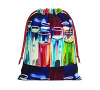 Zhuanyun Chemistry Test Tube Plush Drawstring present bag for Halloween - fit for Christmas, promotions, annual ceremonies