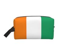 Zhuanyun Flag of Cote d'Ivoire print Travel storage bag, daily storage bag, travel toiletries, cosmetics zipper storage bag