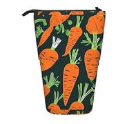 Zhuanyun Happy carrot seamless pattern print Multi functional storage bag, makeup bag wallet, stylish and multifunctional bag