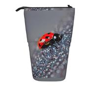 Zhuanyun Ladybugs Pattern Infinite Speckled print Multi functional storage bag, makeup bag wallet, stylish and multifunctional bag