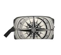 Zhuanyun Law of the Compass Navigation 1 print Travel storage bag, daily storage bag, travel toiletries, cosmetics zipper storage bag