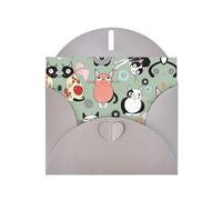 Zhuanyun Lovely Cartoon Cats print Luxury Pearlescent Paper Invitation Cards - Baptism, Holiday Gatherings | Includes Envelopes