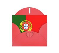 Zhuanyun Portuguese flag print Luxury Pearlescent Paper Invitation Cards - Baptism, Holiday Gatherings | Includes Envelopes